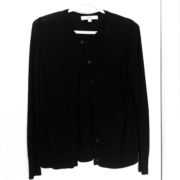 Loft Black Cardigan - Picture 1 of 2
